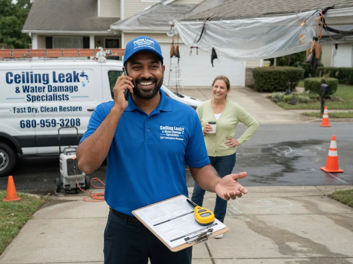 Ceiling Leak Cleanup Bay Shore, NY FAQs